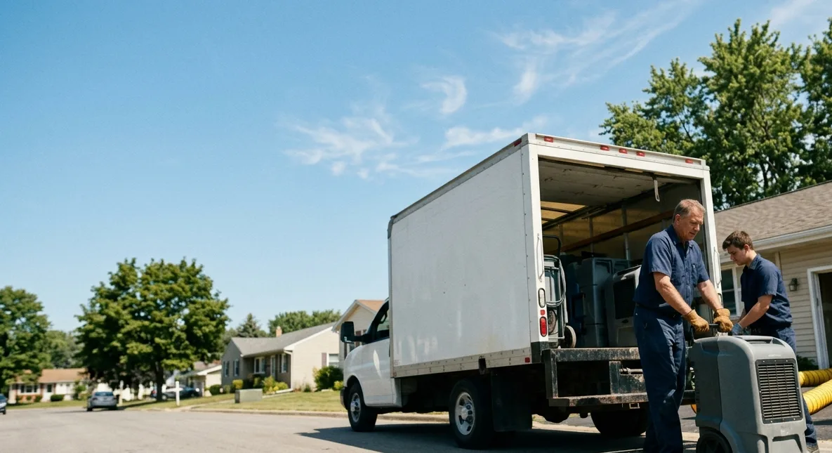 Water Damage Cleanup in Yorkville, OH near me